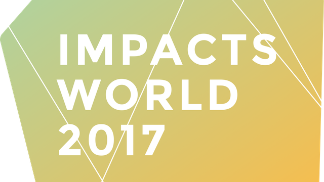Impacts World 2017 call for abstracts closes soon!