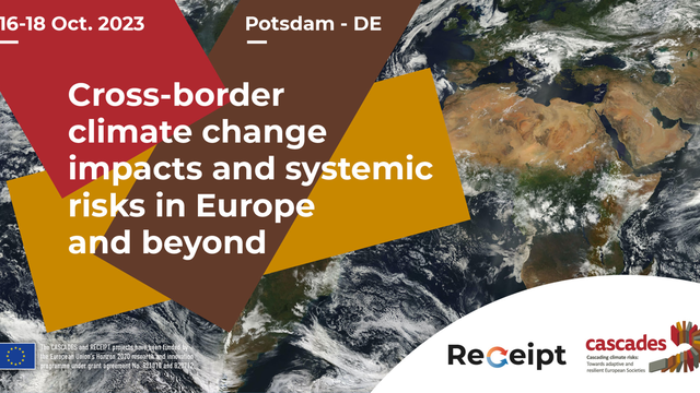 Conference on cross-border climate change impacts and systemic risks in Europe and beyond
