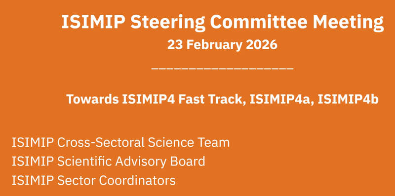 ISIMIP_Steering Committee Meeting_2026