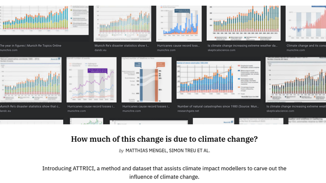 How much of this change is due to climate change?