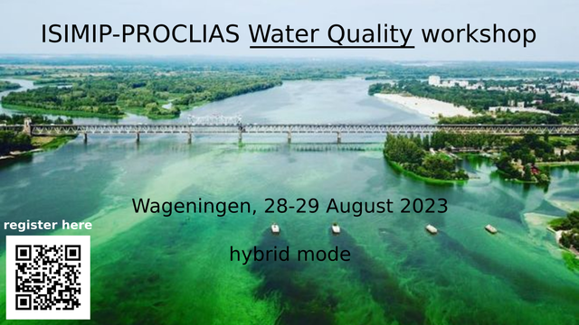 ISIMIP-PROCLIAS Water Quality workshop